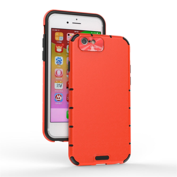 Coque antichoc en PC et TPU grainé pour iPhone 6/6s