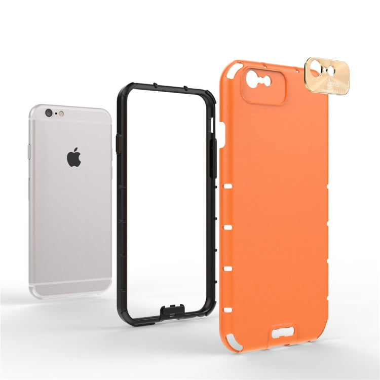 Coque antichoc en PC et TPU grainé pour iPhone 6/6s