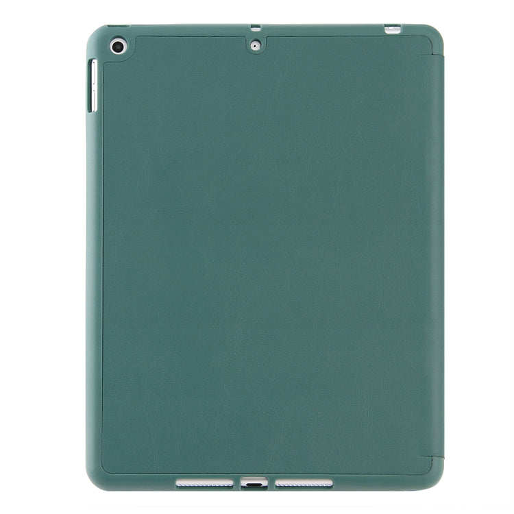Étui en cuir PU à rabat horizontal pliable et ventilé avec ventilation en nid d'abeille, support pliable en 3 parties, emplacement pour stylo et fonction veille/réveil intelligent, pour iPad mini 5/mini 4/3/2/1, iPad 9.7 (2018)/(2017)/Air 2/Air