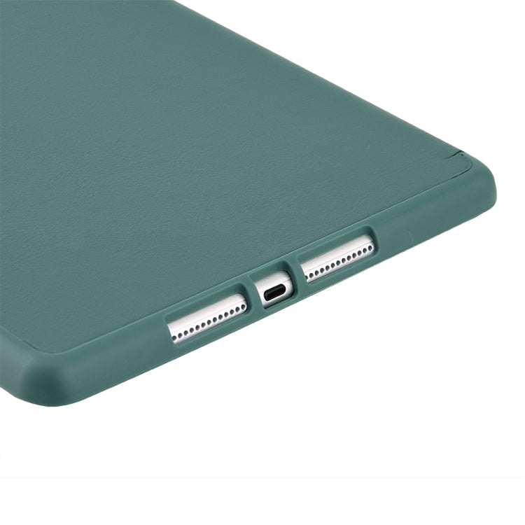 Étui en cuir PU à rabat horizontal pliable et ventilé avec ventilation en nid d'abeille, support pliable en 3 parties, emplacement pour stylo et fonction veille/réveil intelligent, pour iPad mini 5/mini 4/3/2/1, iPad 9.7 (2018)/(2017)/Air 2/Air