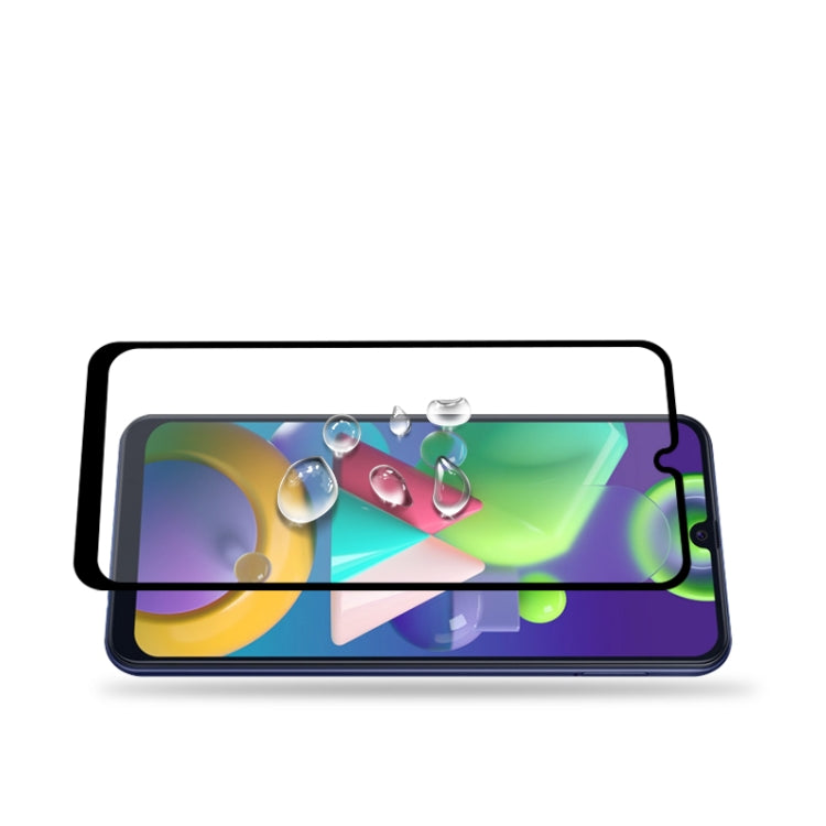 For Samsung Galaxy M21/M31 mocolo 0.33mm 9H 3D Full Glue Curved Full Screen Tempered Glass Film