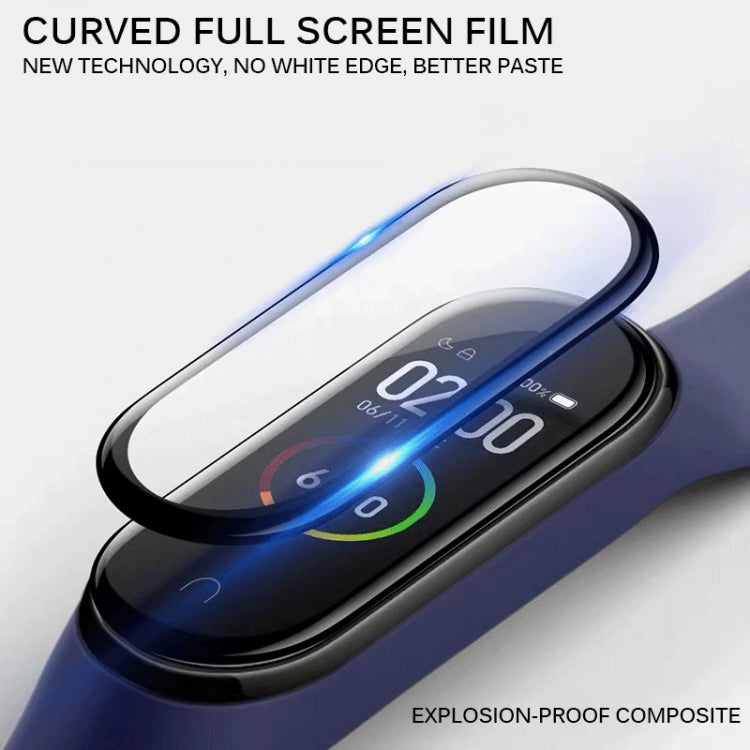 For Xiaomi Bracelet 5 Smart Watch 3D Curved Soft Edge  Full Screen Cover HD Screen Hot Bend Protective Film