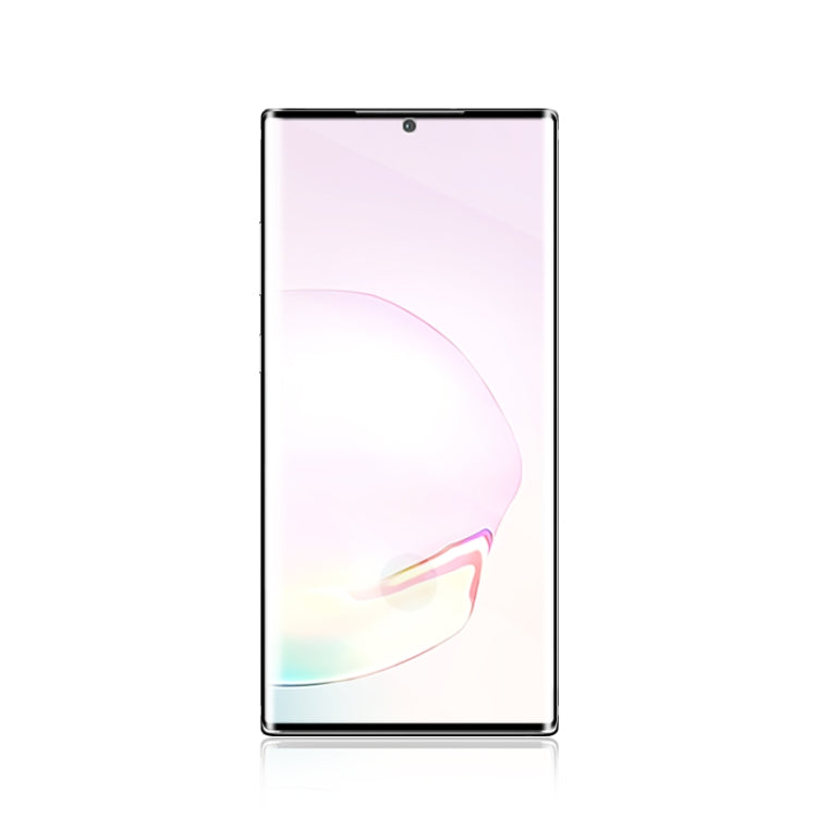 For Samsung Galaxy Note20+ 5G mocolo 0.33mm 9H 3D Curved Full Screen Tempered Glass Film, Fingerprint Unlock Support