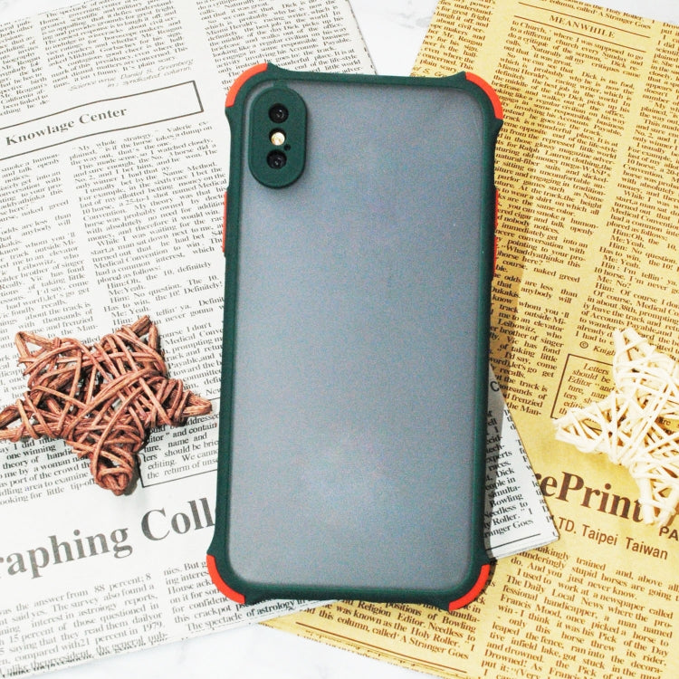 Coque de protection anti-chute en TPU et PC pour iPhone XS/X et iPhone XS Max