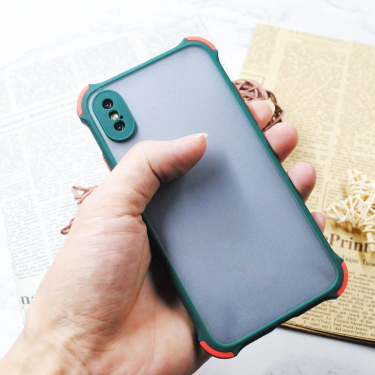 Coque de protection anti-chute en TPU et PC pour iPhone XS/X et iPhone XS Max