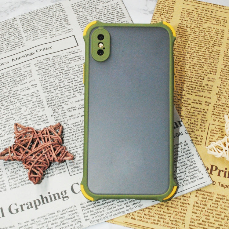 Coque de protection anti-chute en TPU et PC pour iPhone XS/X et iPhone XS Max