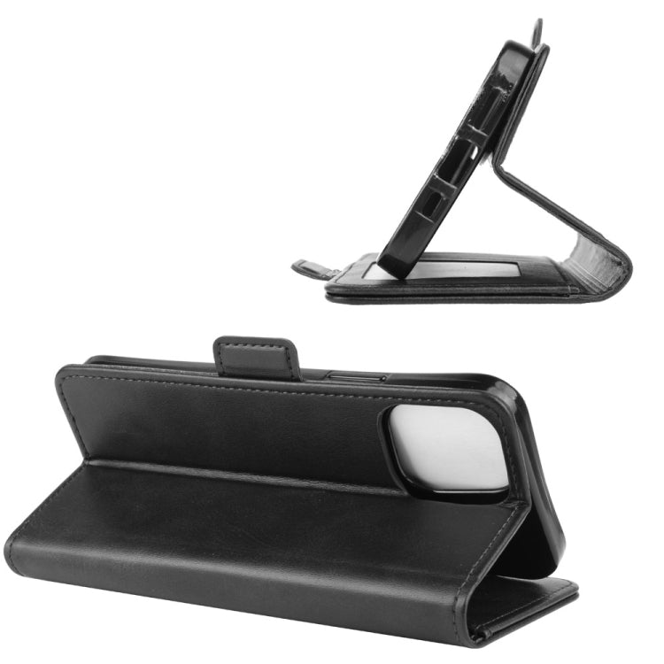 For iPhone 12 6.1 inch Dual-side Magnetic Buckle Horizontal Flip Leather Case with Holder & Card Slots & Wallet, For iPhone 12 / 12 Pro