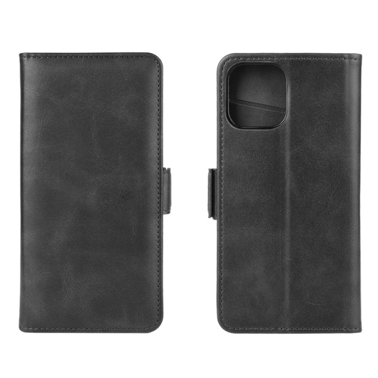 For iPhone 12 6.1 inch Dual-side Magnetic Buckle Horizontal Flip Leather Case with Holder & Card Slots & Wallet, For iPhone 12 / 12 Pro