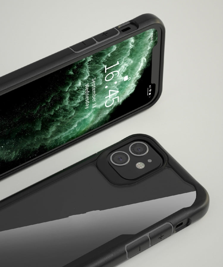 For iPhone 12 5.4 inch Transparent PC + TPU Full Coverage Shockproof Protective Case, For iPhone 12 mini