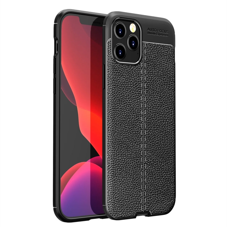 Litchi Texture TPU Shockproof Case, For iPhone 12 / 12 Pro