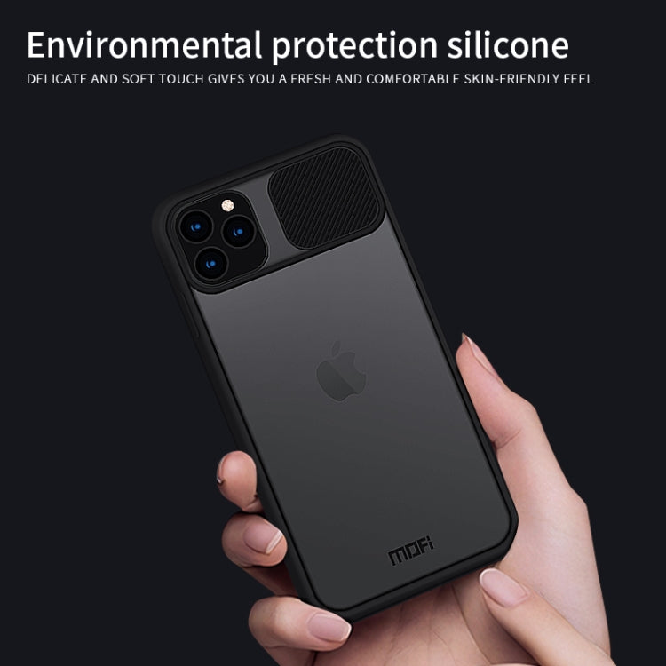 MOFI Xing Dun Series Translucent Frosted PC + TPU Privacy Anti-glare Shockproof All-inclusive Protective Case, For iPhone 11 Pro Max, For iPhone 11 Pro, For iPhone 11