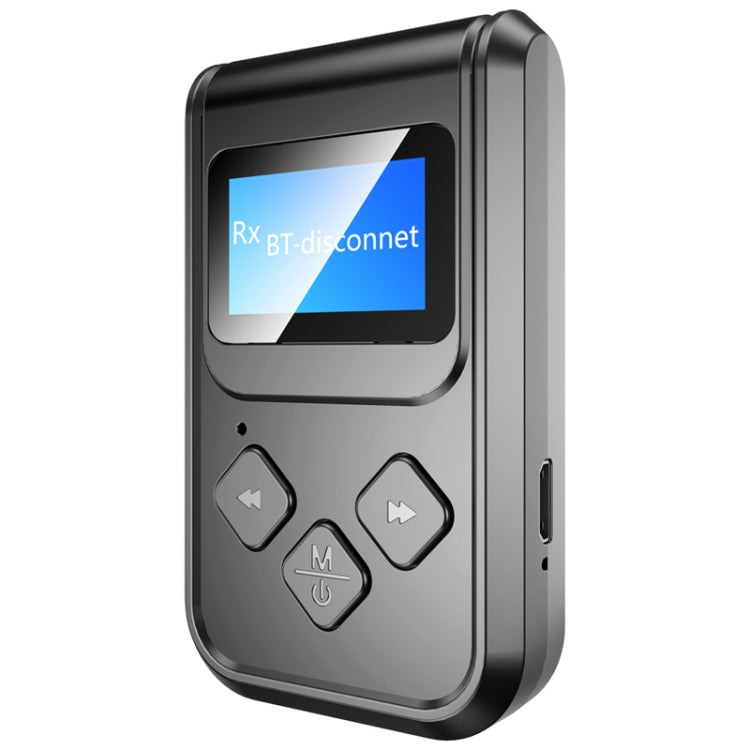 Récepteur-émetteur de musique Bluetooth 5.0 2 en 1 T15 avec écran