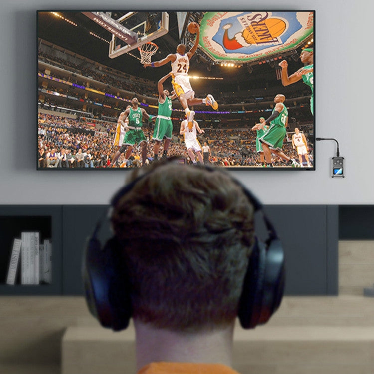 Récepteur-émetteur de musique Bluetooth 5.0 2 en 1 T15 avec écran