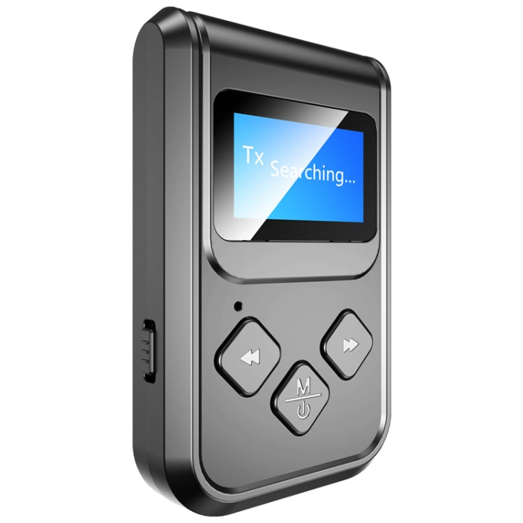 Récepteur-émetteur de musique Bluetooth 5.0 2 en 1 T15 avec écran