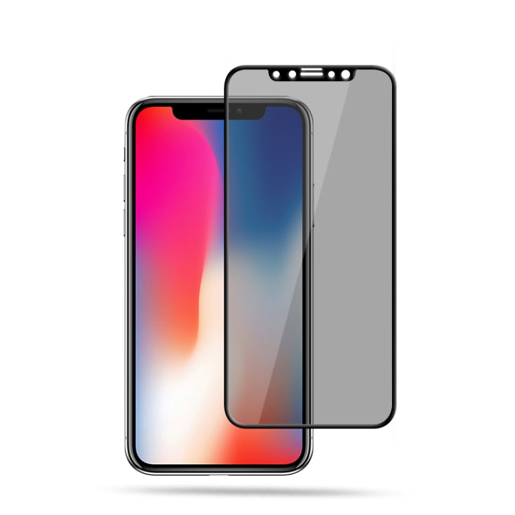 mocolo 0.33mm 9H 2.5D Full Glue Privacy Anti-glare Tempered Glass Film, For iPhone 12, For iPhone 12 Pro