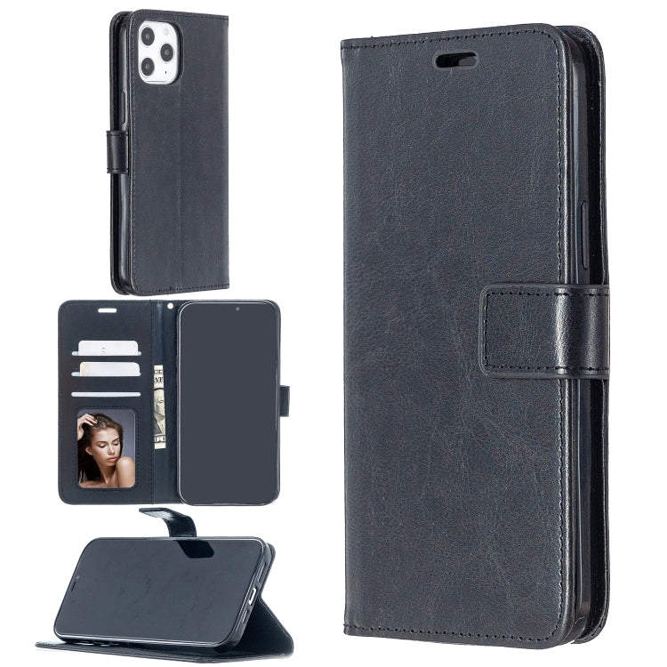 For iPhone 12 Pro Max Crazy Horse Texture Horizontal Flip Leather Case with Holder & Card Slots & Wallet & Photo Frame, For iPhone 12 Pro Max