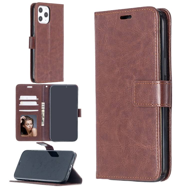 For iPhone 12 Pro Max Crazy Horse Texture Horizontal Flip Leather Case with Holder & Card Slots & Wallet & Photo Frame, For iPhone 12 Pro Max