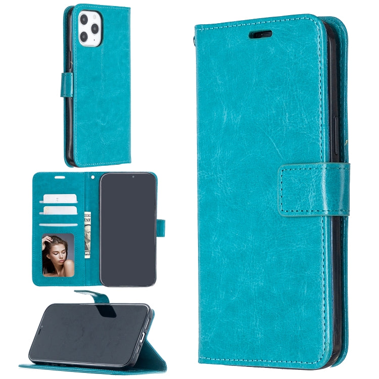 For iPhone 12 Pro Max Crazy Horse Texture Horizontal Flip Leather Case with Holder & Card Slots & Wallet & Photo Frame, For iPhone 12 Pro Max