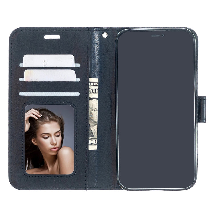 For iPhone 12 Pro / 12 Max Crazy Horse Texture Horizontal Flip Leather Case with Holder & Card Slots & Wallet & Photo Frame, For iPhone 12 / 12 Pro