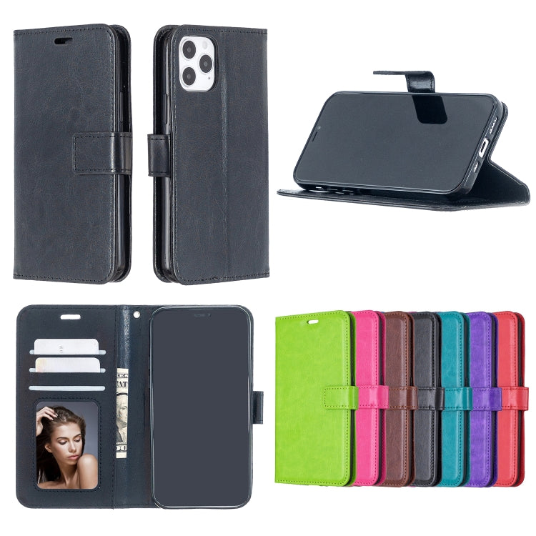 For iPhone 12 Pro / 12 Max Crazy Horse Texture Horizontal Flip Leather Case with Holder & Card Slots & Wallet & Photo Frame, For iPhone 12 / 12 Pro