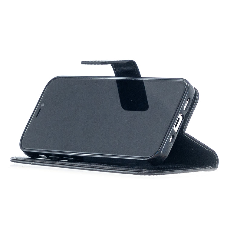 For iPhone 12 Crazy Horse Texture Horizontal Flip Leather Case with Holder & Card Slots & Wallet & Photo Frame, For iPhone 12 mini