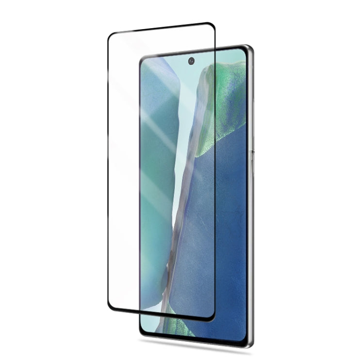For Samsung Galaxy Note 20 mocolo 0.33mm 9H 2.5D Full Glue Tempered Glass Film, Support Fingerprint Unlock, For Samsung Galaxy Note 20