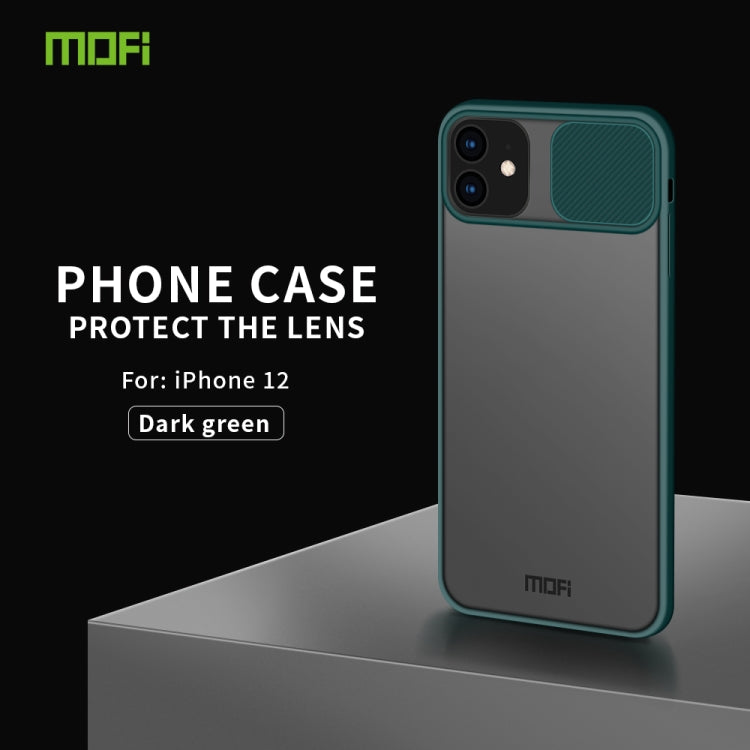 MOFI Xing Dun Series Translucent Frosted PC + TPU Privacy Anti-glare Shockproof All-inclusive Protective Case
