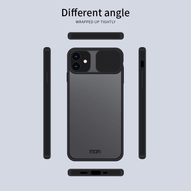 MOFI Xing Dun Series Translucent Frosted PC + TPU Privacy Anti-glare Shockproof All-inclusive Protective Case