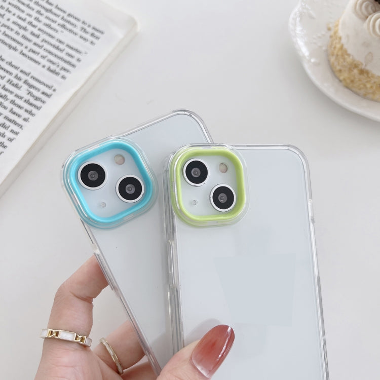 Macaron Lens Frame Transparent TPU Phone Case