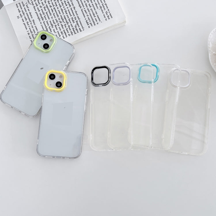 Macaron Lens Frame Transparent TPU Phone Case