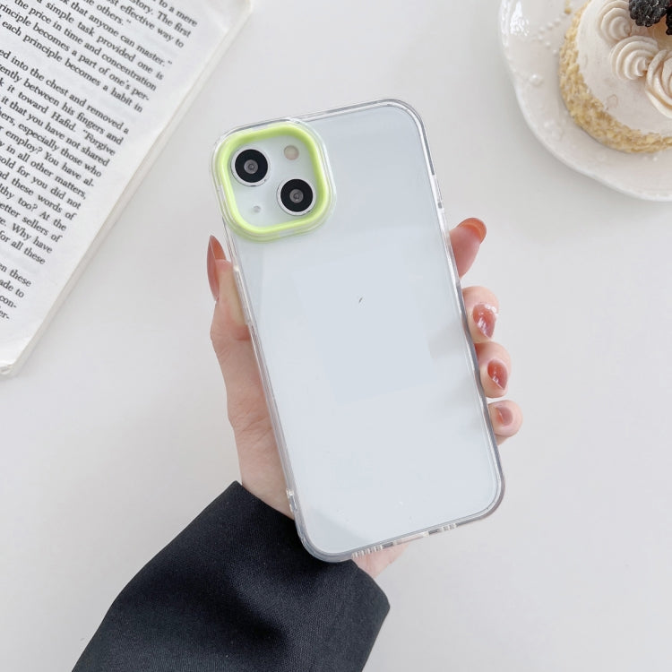 Macaron Lens Frame Transparent TPU Phone Case