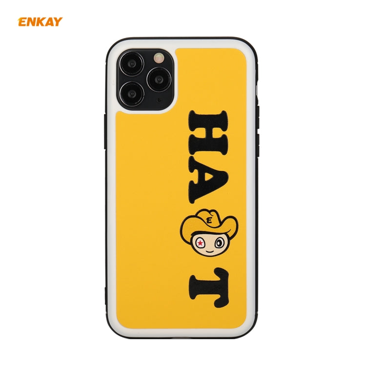 For iPhone 11 Pro Max Hat-Prince ENKAY ENK-PC048 Cartoon Series PU Leather + PC Hard Slim Case Shockproof Cover, For iPhone 11 Pro Max