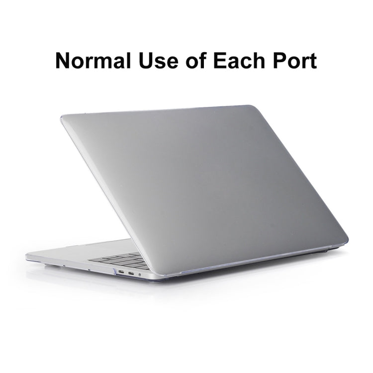 ENKAY Hat-Prince 3 en 1 pour MacBook Pro 13 pouces A2289 / A2251 (2020) Coque de protection rigide en cristal + Protection clavier ultra-fine en TPU (version européenne) + Bouchons anti-poussière, pour MacBook Pro 13 pouces A2289 / A2251 (2020)