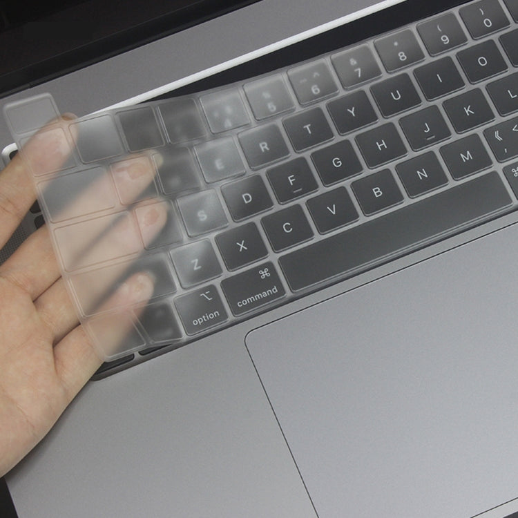 ENKAY Hat-Prince 3 en 1 pour MacBook Pro 13 pouces A2289 / A2251 (2020) Coque de protection rigide en cristal + Protection clavier ultra-fine en TPU (version européenne) + Bouchons anti-poussière, pour MacBook Pro 13 pouces A2289 / A2251 (2020)