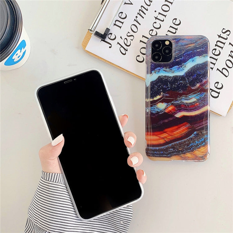 TPU Smooth Marbled IMD Mobile Phone Case, For iPhone 12 mini, For iPhone 12 / 12 Pro, For iPhone 12 Pro Max