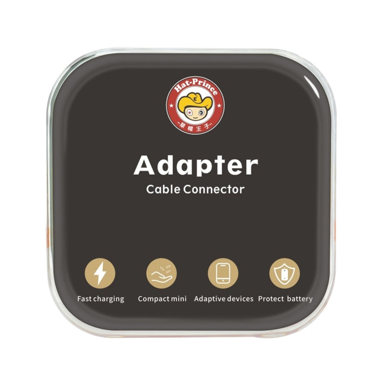 ENKAY ENK-AT103 8 Pin to 3.5mm Audio ＆ 8 Pin Charging Interfaces Converter Zinc Alloy Adapter, 3.5mm Audio ＆ 8 Pin Charging