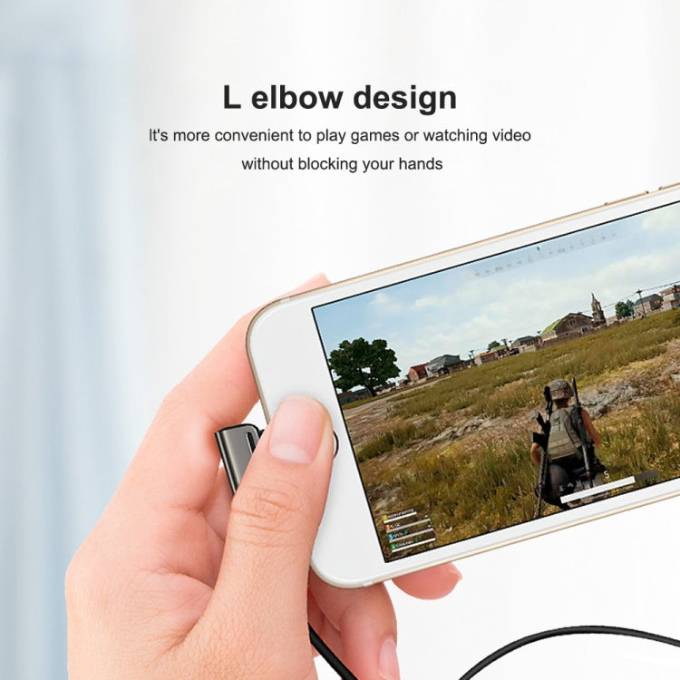 ENKAY ENK-AT102 8 Pin to 8 Pin Charging + 8 Pin Audio Interfaces Charging and Listening to Songs Zinc Alloy Adapter Converter, 8 Pin Charging + 8 Pin Audio