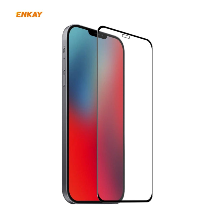ENKAY Hat-Prince 0.26mm 9H 6D Curved Full Coverage Tempered Glass Protector, For iPhone 12 mini, For iPhone 12 / 12 Pro, For iPhone 12 Pro Max