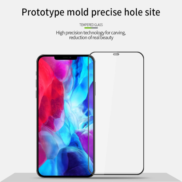 MOFI 9H 3D Explosion-proof Curved Screen Tempered Glass Film, For iPhone 12 Pro Max, For iPhone 12 / 12 Pro