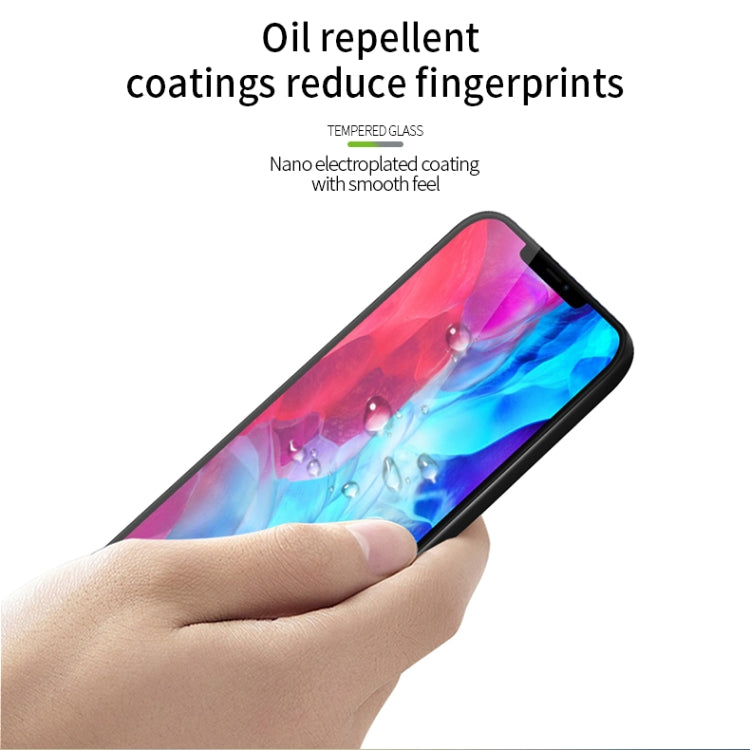 MOFI 9H 3D Explosion-proof Curved Screen Tempered Glass Film, For iPhone 12 Pro Max, For iPhone 12 / 12 Pro