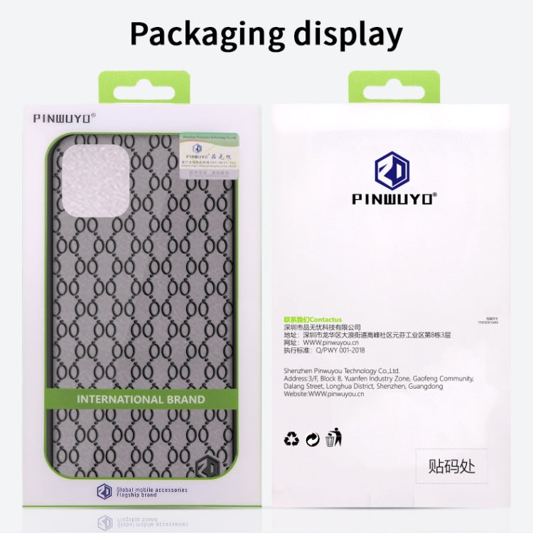 PINWUYO Series 2 Generation PC + TPU Anti-drop All-inclusive Protective Case, For iPhone12 mini, For iPhone 12 Pro Max, For iPhone 12 / 12 Pro