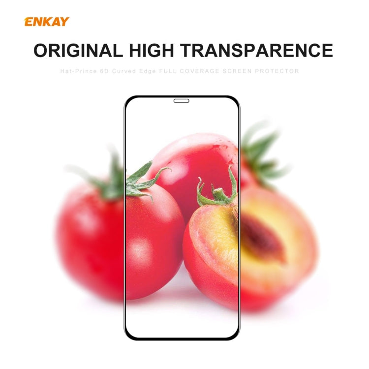2 PCS ENKAY Hat-Prince 0.26mm 9H 6D Curved Full Coverage Tempered Glass Protector, For iPhone 12 mini, For iPhone 12 / 12 Pro, For iPhone 12 Pro Max