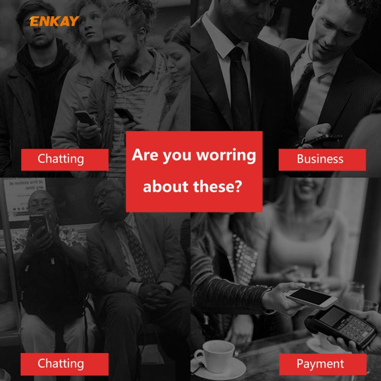 2 PCS ENKAY Hat-Prince 0.26mm 9H 6D Privacy Anti-spy Full Screen Tempered Glass Film, For iPhone 12 mini, For iPhone 12 / 12 Pro, For iPhone 12 Pro Max