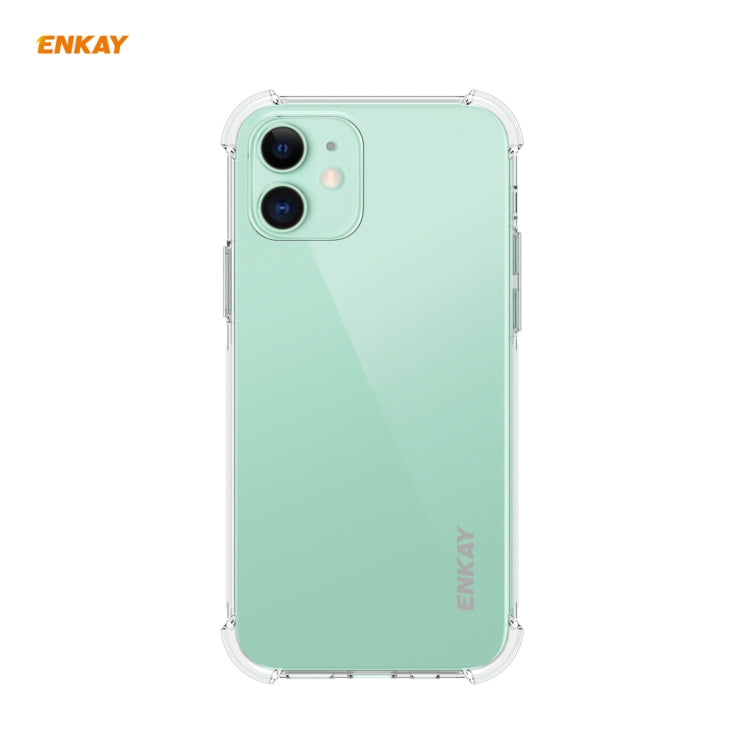 Hat-Prince ENKAY ENK-PC049 Clear TPU Soft Case Shockproof Cover, For iPhone 12 mini, For iPhone 12 / 12 Pro, For iPhone 12 Pro Max