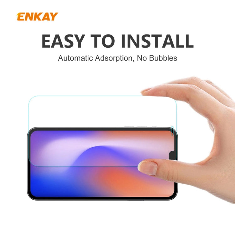 Coque transparente antichoc 2 en 1 Hat-Prince ENKAY en TPU souple + film de protection en verre trempé 2,5D 9H 0,26 mm, pour iPhone 12 mini, iPhone 12/12 Pro, iPhone 12 Pro Max