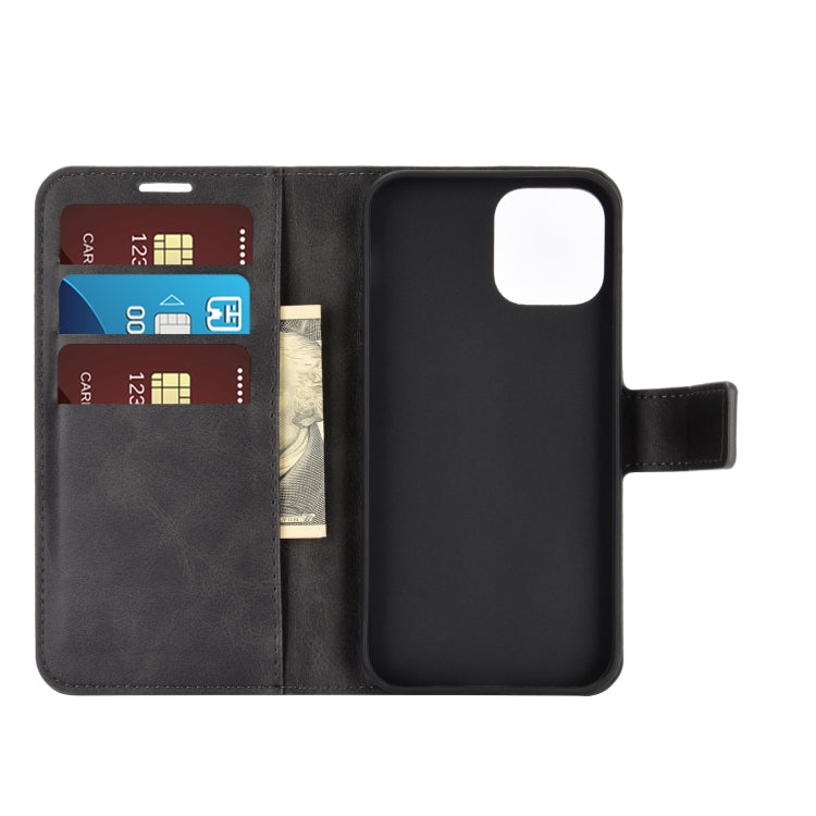 Retro Calf Pattern Buckle Horizontal Flip Leather Case with Holder & Card Slot & Wallet, For iPhone 12 Pro Max, For iPhone 12 Mini