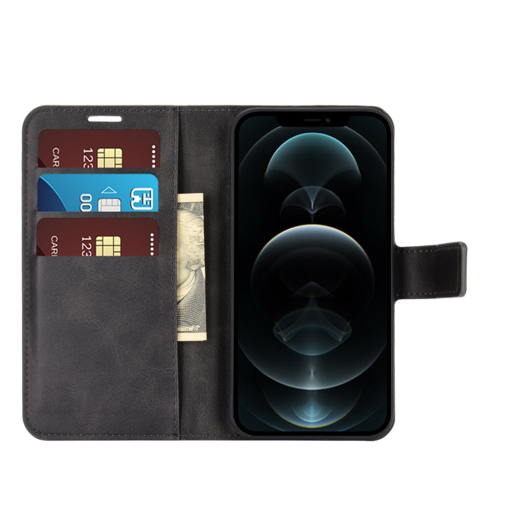 Retro Calf Pattern Buckle Horizontal Flip Leather Case with Holder & Card Slot & Wallet, For iPhone 12 Pro Max, For iPhone 12 Mini