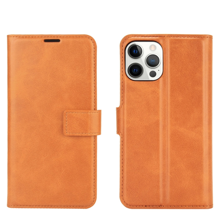 Retro Calf Pattern Buckle Horizontal Flip Leather Case with Holder & Card Slot & Wallet, For iPhone 12 Pro Max, For iPhone 12 Mini