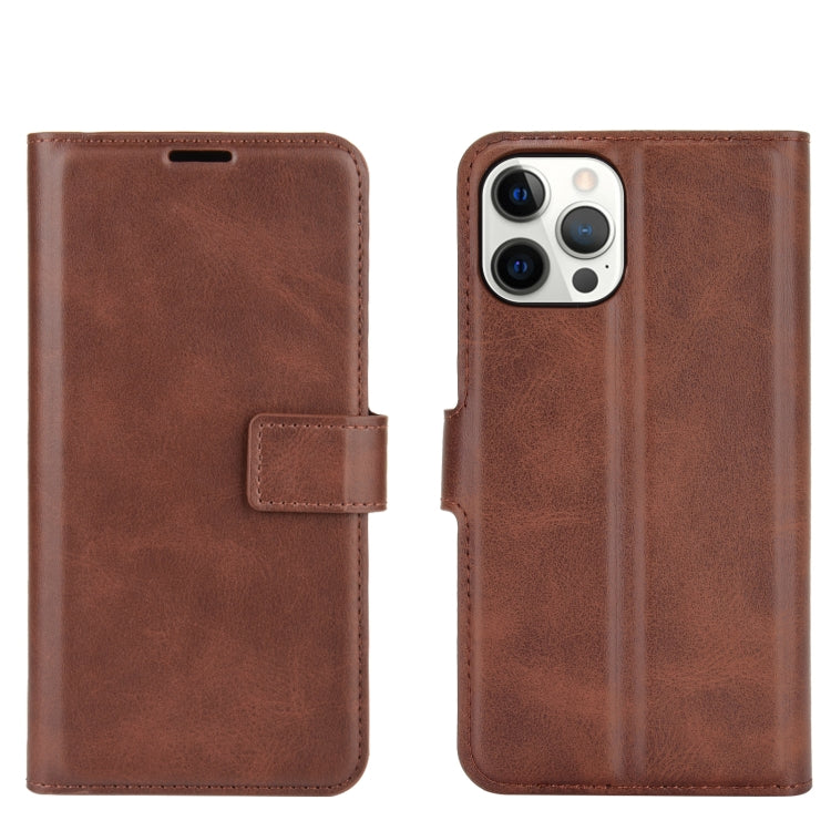 Retro Calf Pattern Buckle Horizontal Flip Leather Case with Holder & Card Slot & Wallet, For iPhone 12 Pro Max, For iPhone 12 Mini