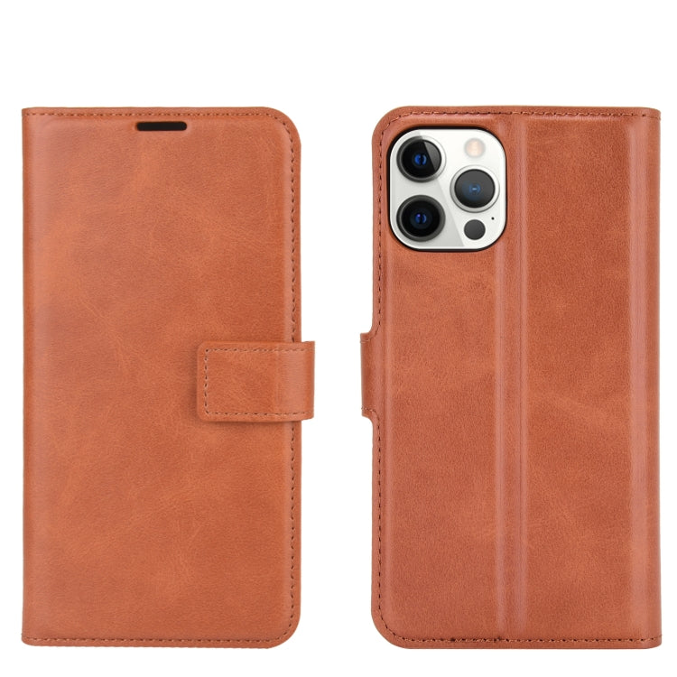 Retro Calf Pattern Buckle Horizontal Flip Leather Case with Holder & Card Slot & Wallet, For iPhone 12 Pro Max, For iPhone 12 Mini